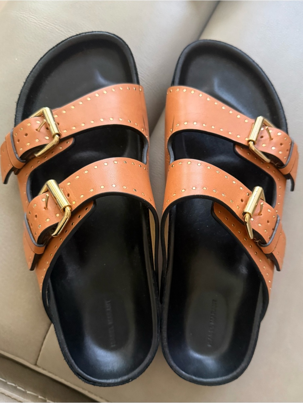 Isabel Marant leather Slide Sandal 41 - Picture 7 of 8
